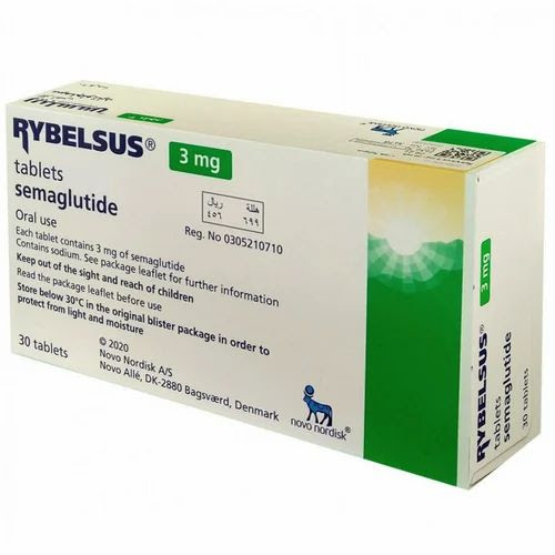 Rybelsus 3mg x 30 tablets (Diabetic medication)